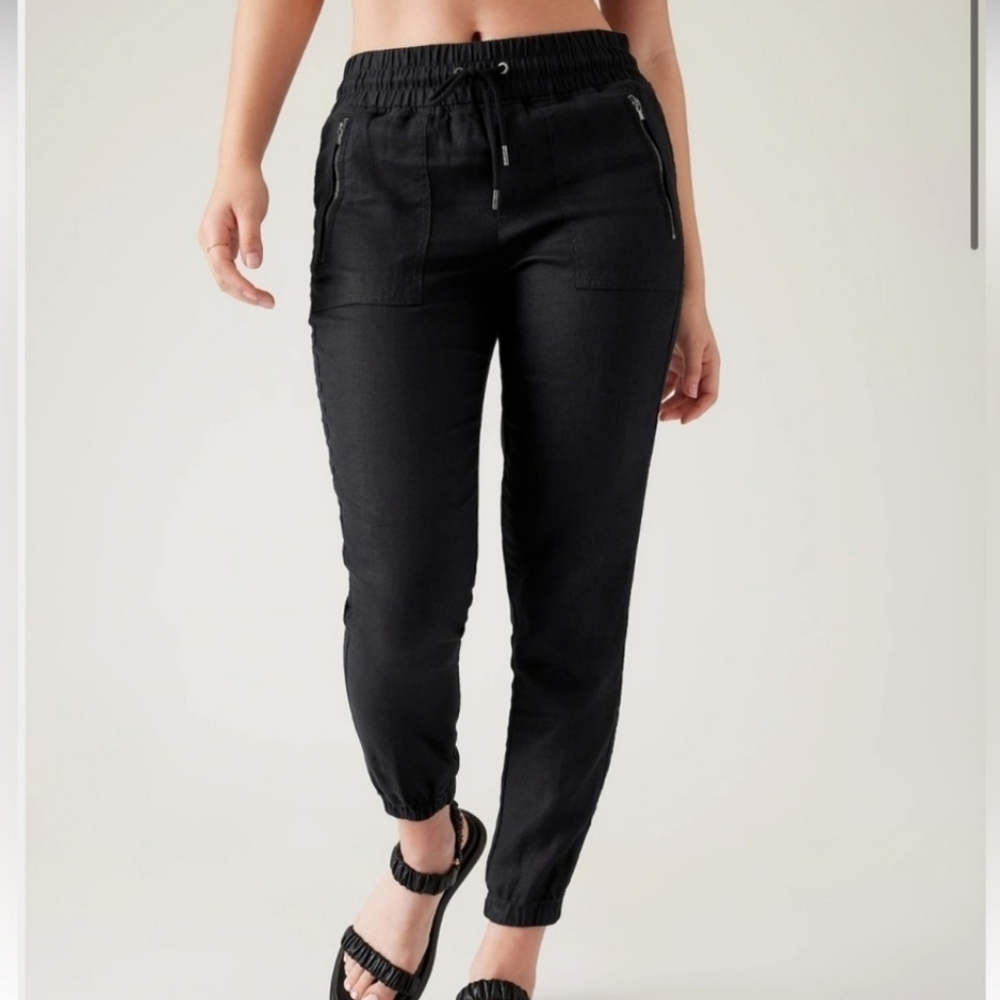 Athleta Black Track Pants